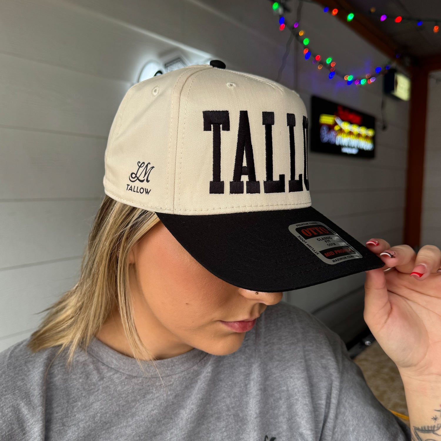 Lady May Tallow Merch | Bold Tallow | Embroidered Snapback Hat